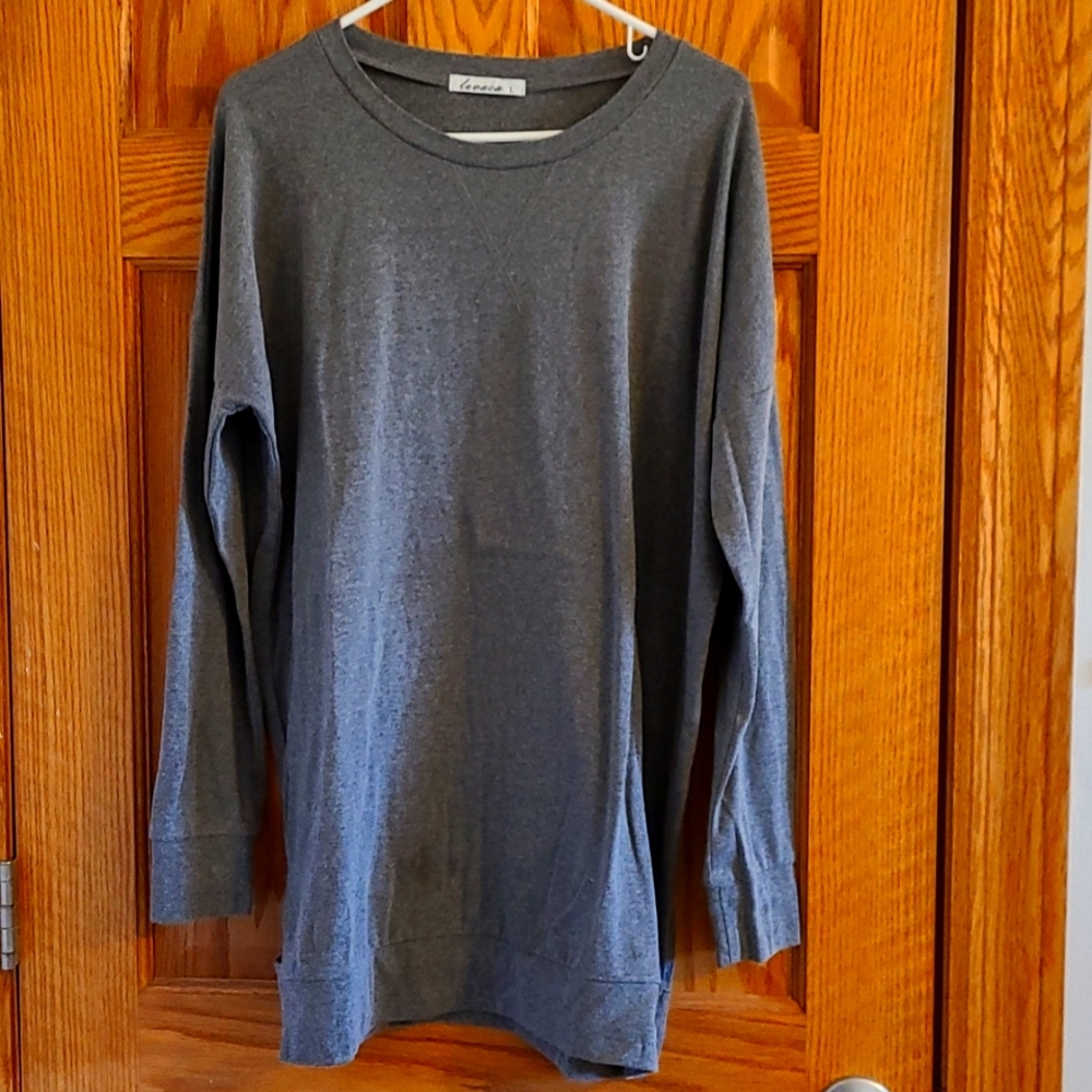 Lavaca Grey sweater dress